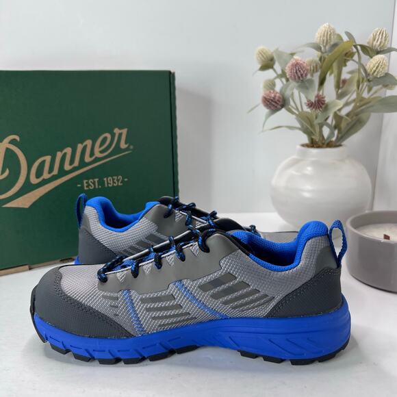 Danner Run Time 3" ESD Composite Toe Sneaker Gray/Blue 12374 Women 7M NWB - Picture 6 of 10
